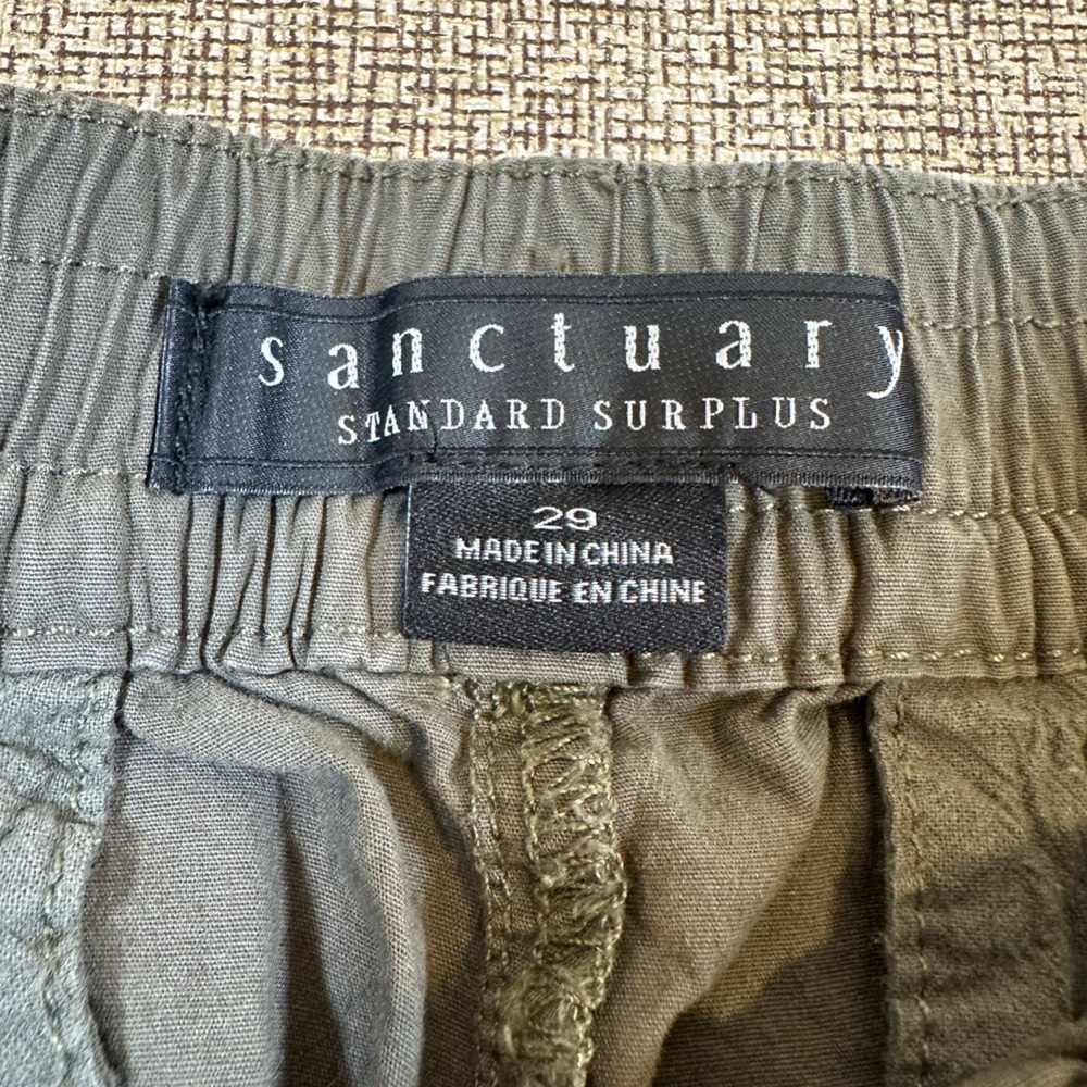 Sanctuary Standard Surplus Cuffed Button Strap Sh… - image 5